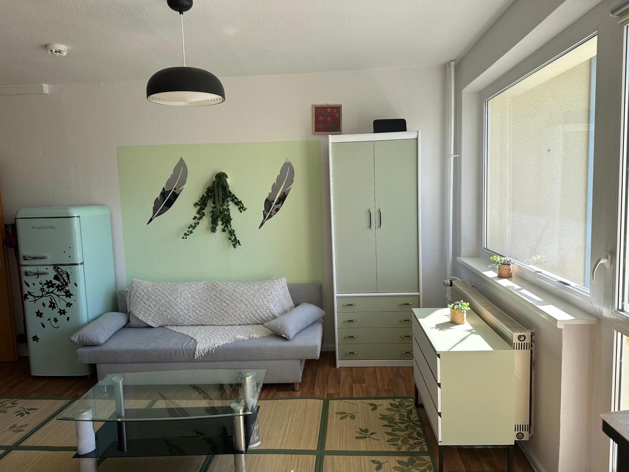 Ruhige Sonnige 1,5 Zimmer Wohnung Erfurt Ngoại thất bức ảnh